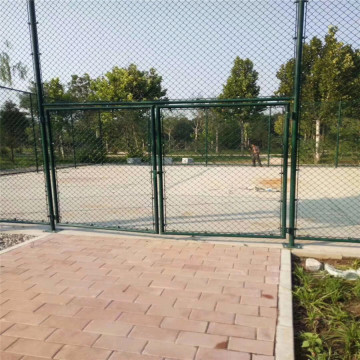 Basketball Field PVC Frame Chain Link Fencing