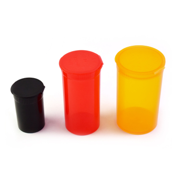 Child Safety Pop Top Bottles - 90 Dram, 60 Dram, 30 Dram, 19 Dr, 13 Dr, 6 Dr Pharmacy Pill Vials