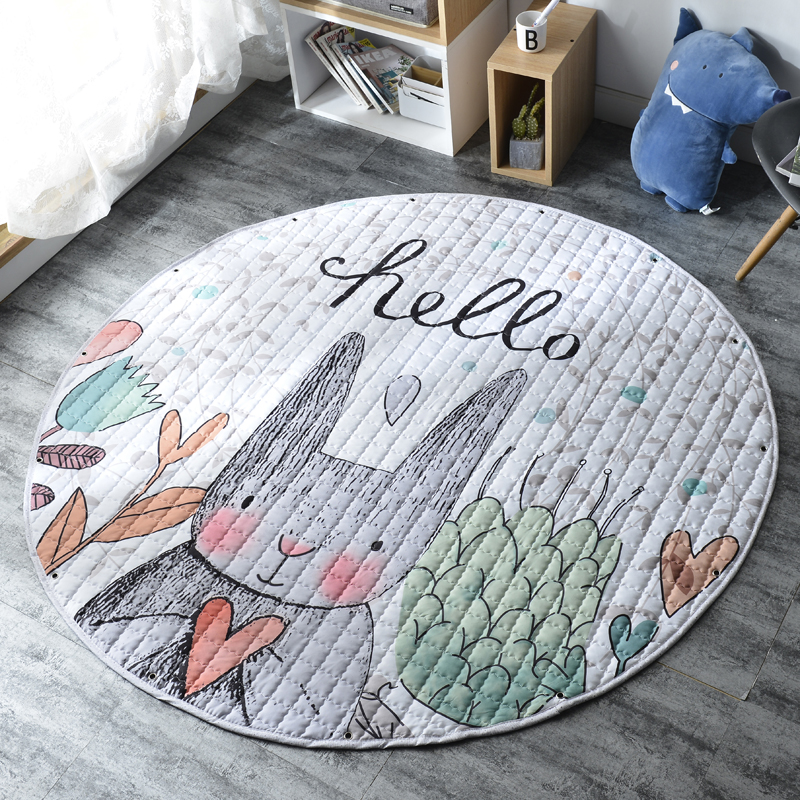 Cotton floor mat