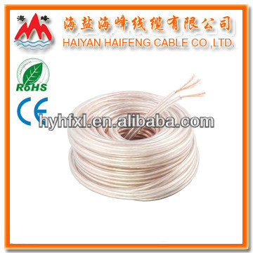 CCA PVC insulated speaker wire/cable