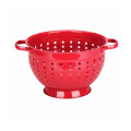 Elegant Red Vegetables Stainless Steel Colander