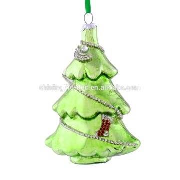 3D christmas decorative crystal tree