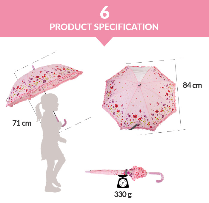 Parapluie Enfant Volants Frill Kids Umbrella