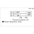 Printed circuit wiring Detection switch