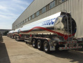 Desain berat ringan Aluminium Alloy tank semi-trailer