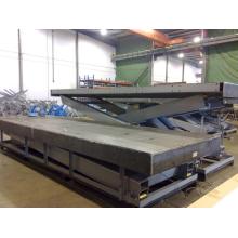 Warehouse material lift hydraulic