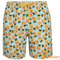 Summer frutas estampadas en playa para hombres pantalones cortos informales