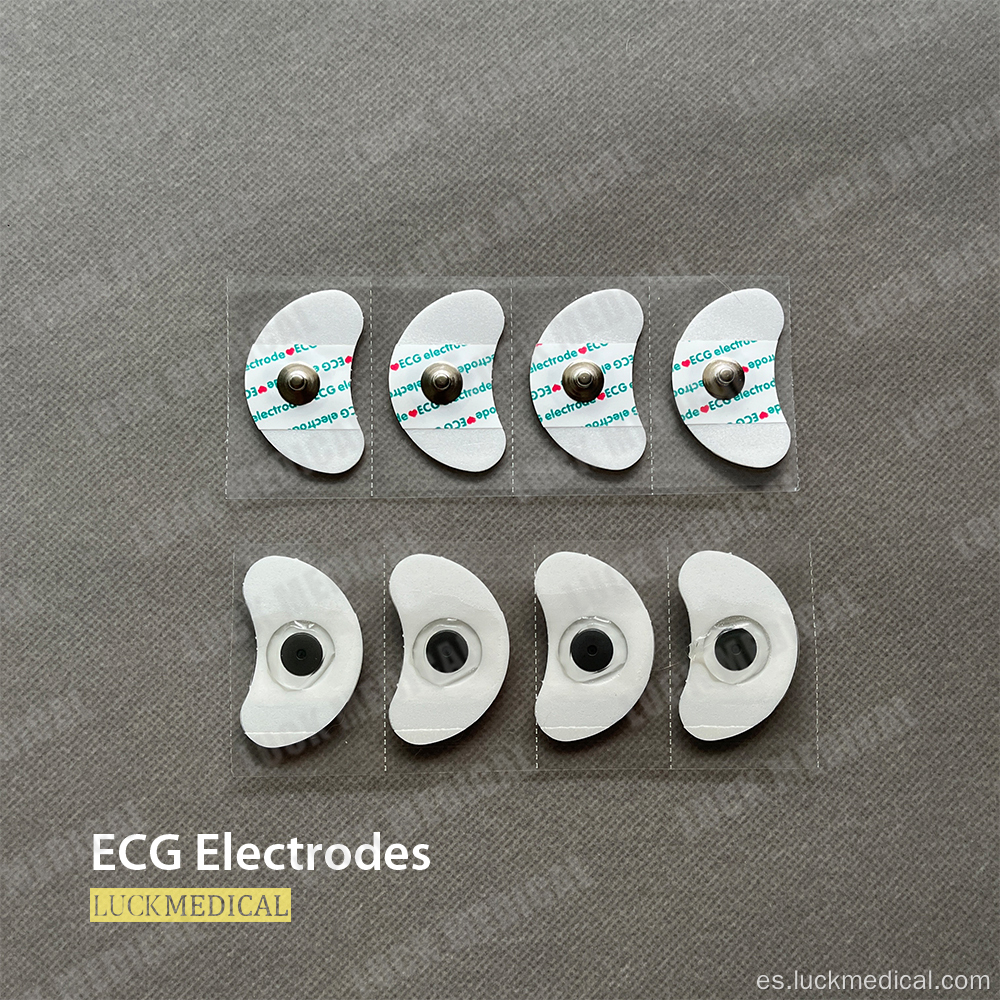 Electrodo ECG AG/AGCL desechable