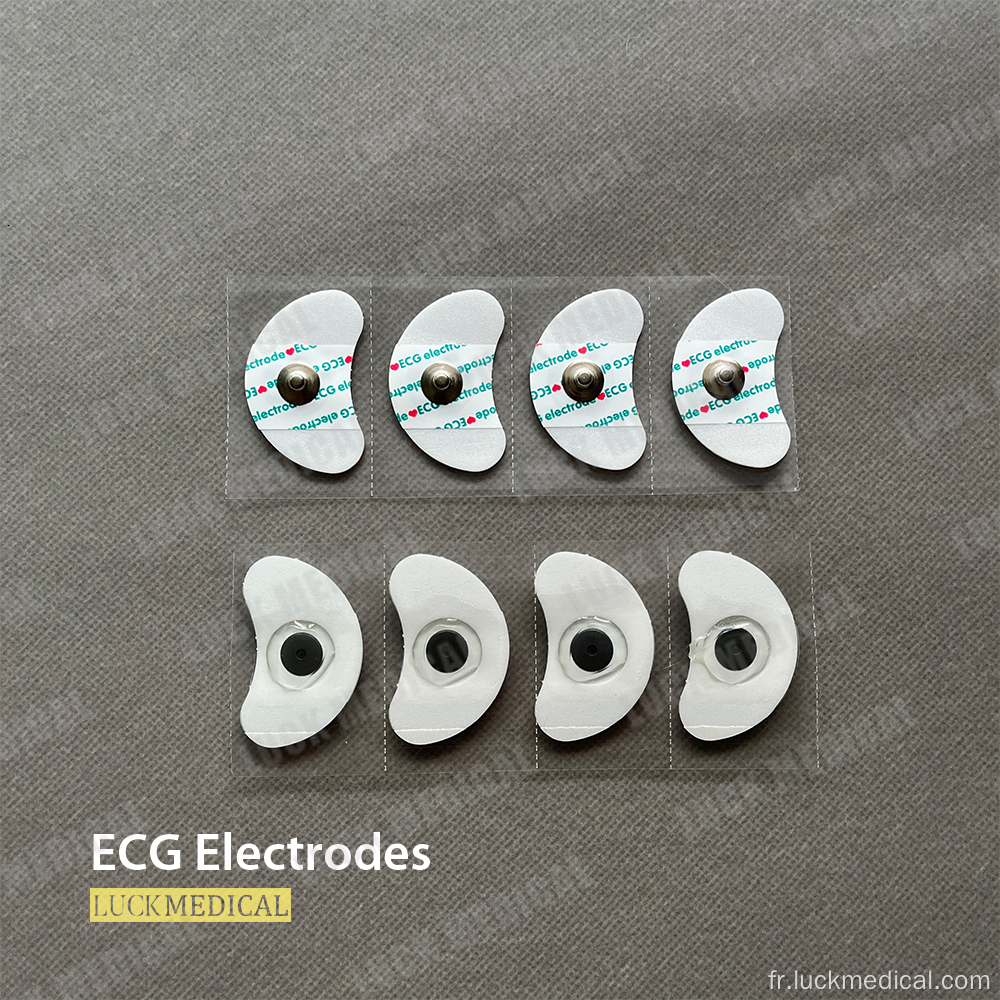 Electrode AG / AGCL ECG jetable