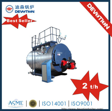 High efficient low pressure steam generator for oil