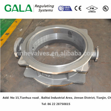 precise casting metal OEM certificated for butterfly valve body