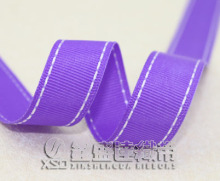 Xsd 100% Nylon Saddle Stitched Grosgrain Ribbon