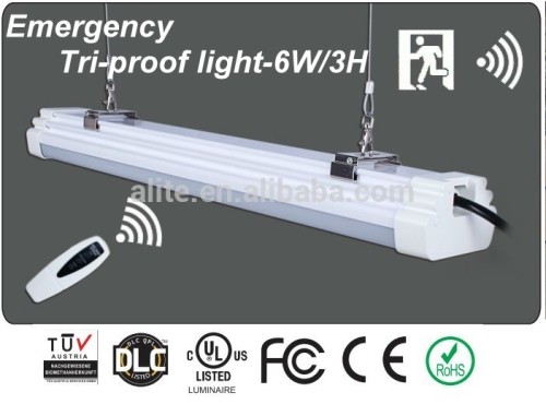 Led Emergency tri-proof Light without Dimming IK09 Test approv