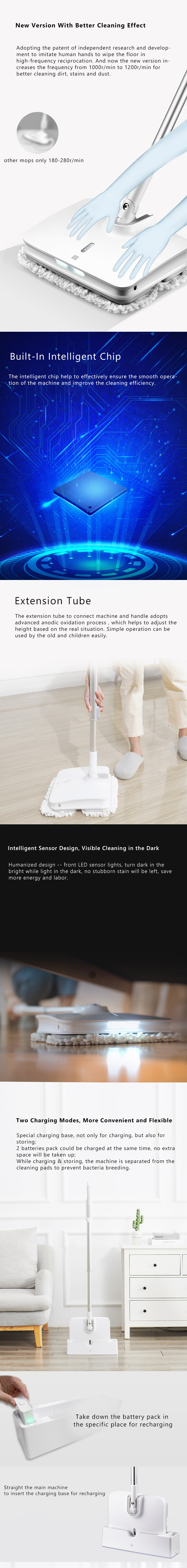 Xiaomi Swdk Vacuum Cleaner Water Spray Vibration Mop