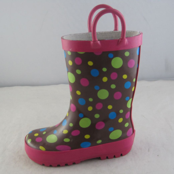 Comfortable Handles Rainboots for Children