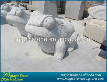 stone frog garden statuary