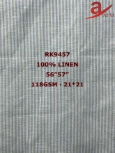 Elegant Stripe Linen Fabric Collection