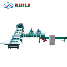 Used PET bottle mineral water bottle recycling line lable remover machine