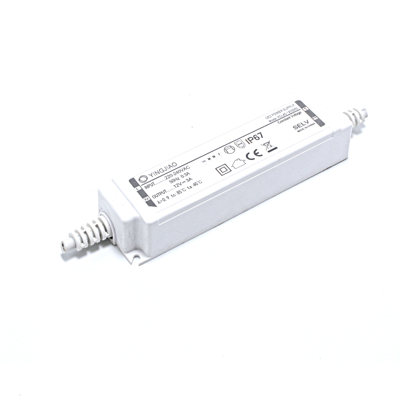 IP67 Plastic Waterproof 40W 700mA LED Power Supply