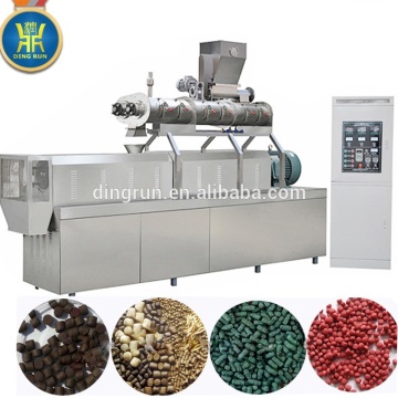 Animal catfish feed milling pellet extruder machine