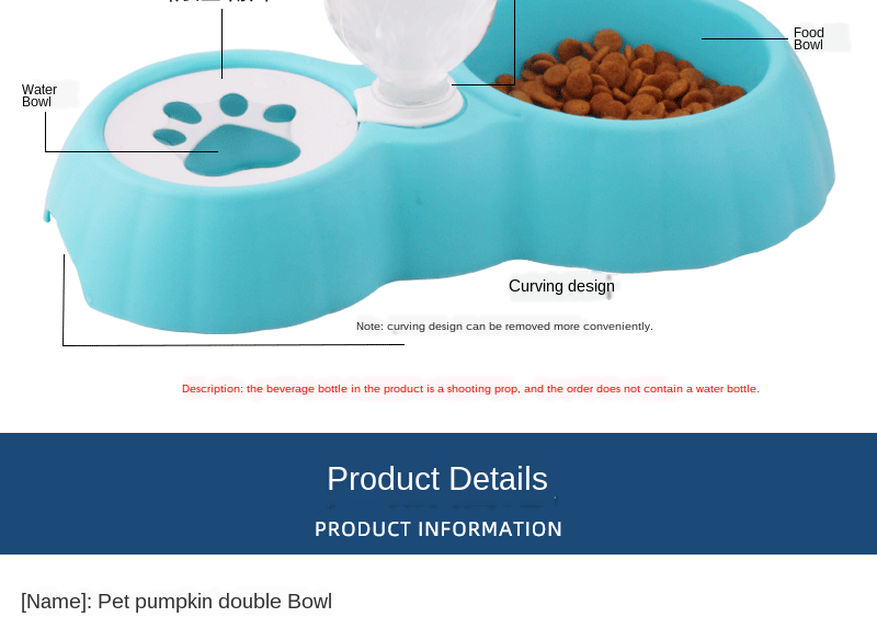 Can Be Inserted Into A Water Bottle For Drinking Water, Automatic   Food Dog Pet Dog Bowl