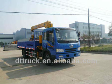 FAW 4*2 Truck Mounted Crane