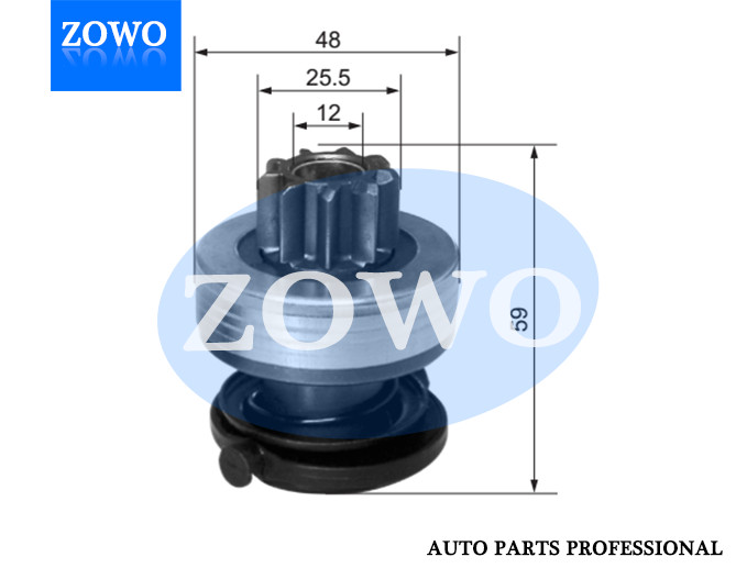 54 9163 Starter Bendix 9t Bosch