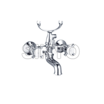Double Zinc Handle Bath Mixer