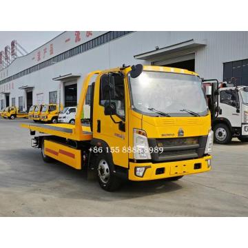 Howo 5Tons xe kéo xe tải phá hủy đã sử dụng phá hủy