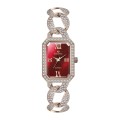 Square Sea Shell Dial Jewelry Diamond Watch