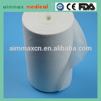 hydrophilic absorbent cotton gauze rolls