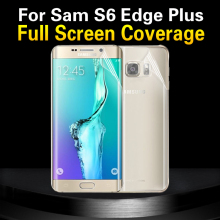 HD edge to edge screen protector film for samsung s6 edge plus