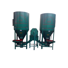 Wheat Feed Mill Crusher, Grinder, and Mixer for Animal Feed - 1000kg/Batch