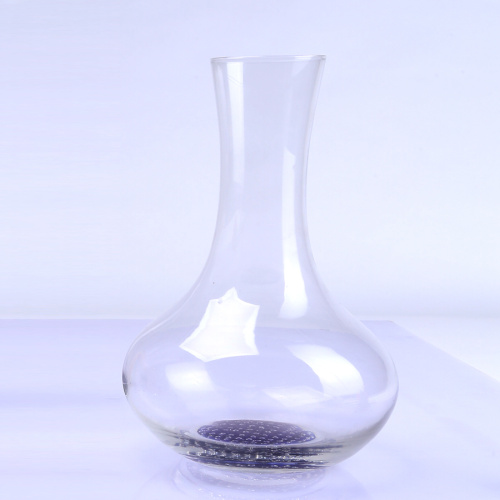 Lead Free Glass Decanter And Tumbler With Beautiful Bubble Bottom