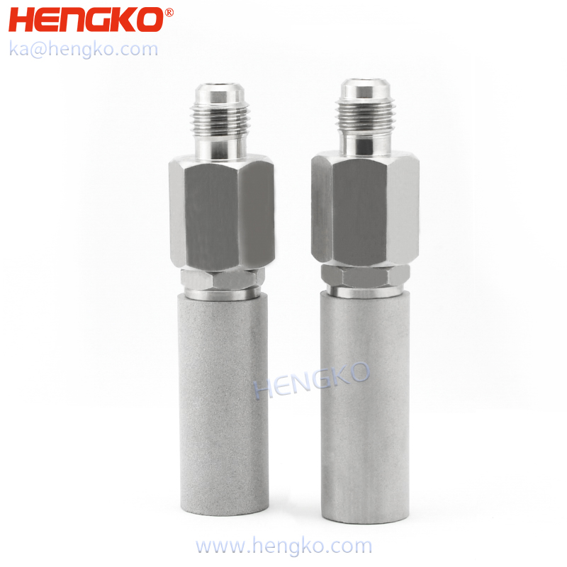 HENGKO Customized stainless steel 316L micro fine bubble carbonation aeration diffuser beer stone 0.5 um