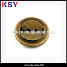 2 hole metal button template for clothing