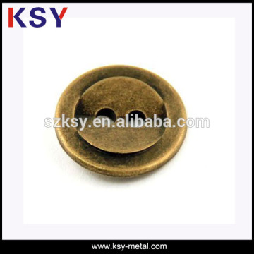 2 hole metal button template for clothing