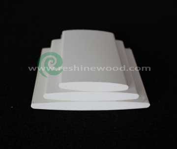 Reinforced White Primed PVC Window Shutter Blade