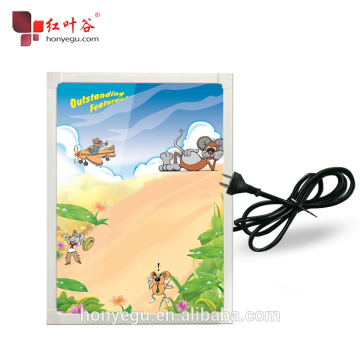 Portable infrared baseboard heater