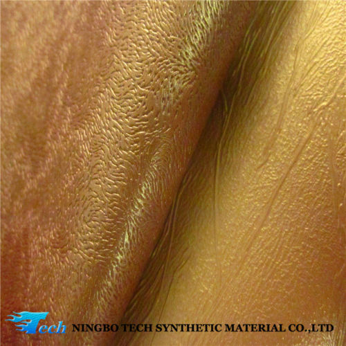 pu sythetic embossed leather for book cover use, new design