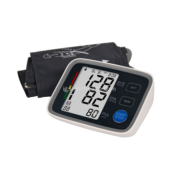 Nrụgide na -enyocha Upper Arm Digital BP Monitor