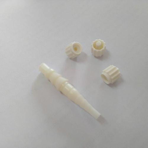 White Pipe Connector For Drain Bag