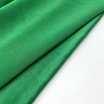 Tissu en jersey simple teint en polyester spandex en spandex en polyester