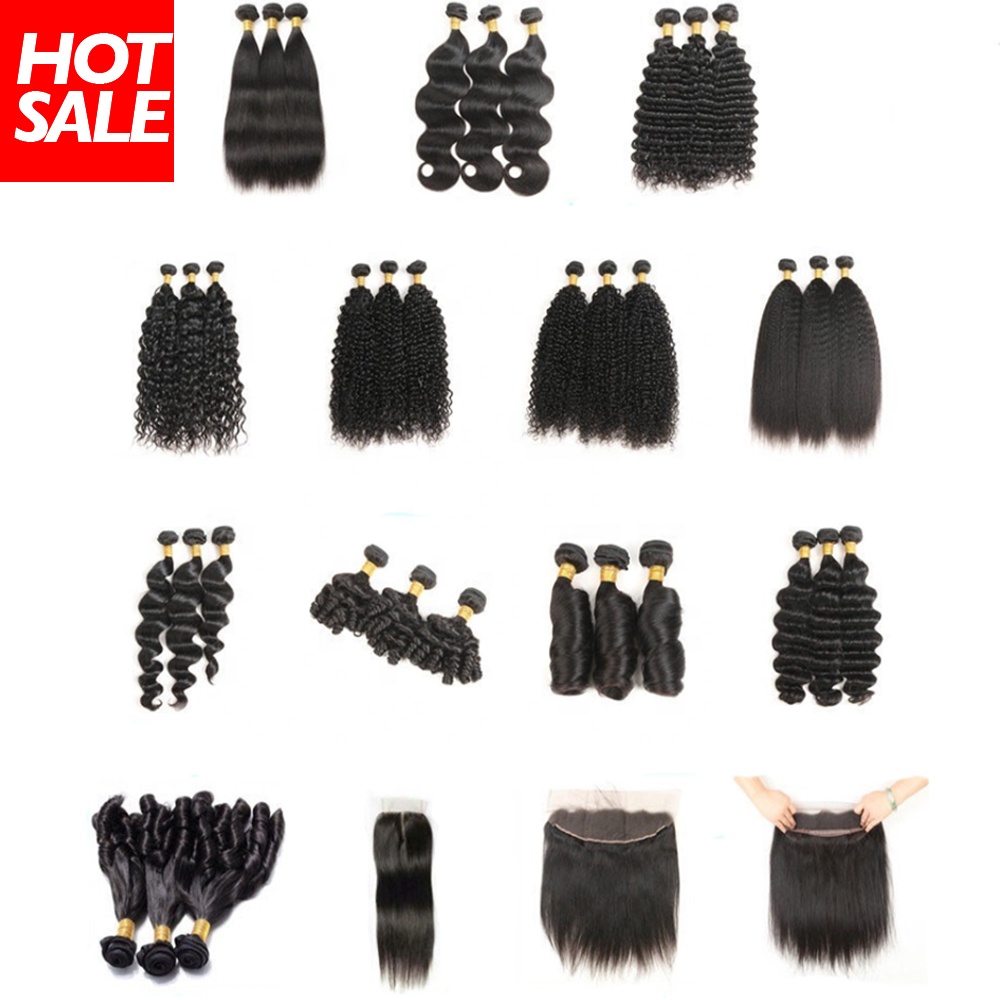 Free Sample Wholesale Vendor Human Hair Extension from India Raw Virgin Remy Unprocessed Cuticle Aligned Indian Hair