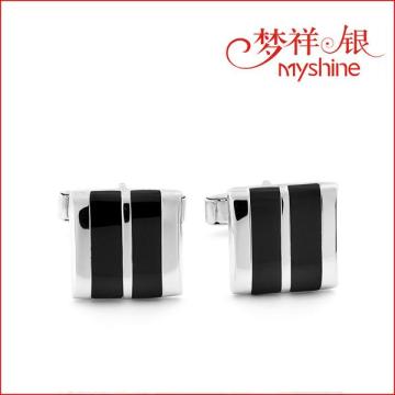 Top Taste and Fashion Sterling Silver Cuff Links