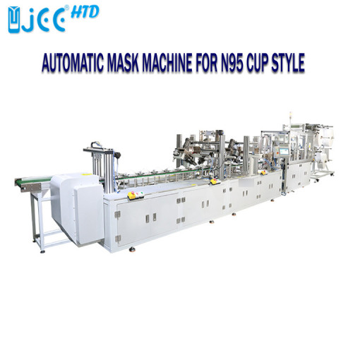 High Performance Full Automatic Cup Mask Masking Machine