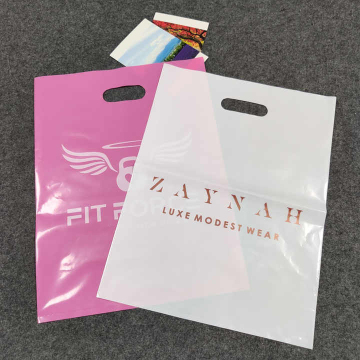 LDPE handle patch bags