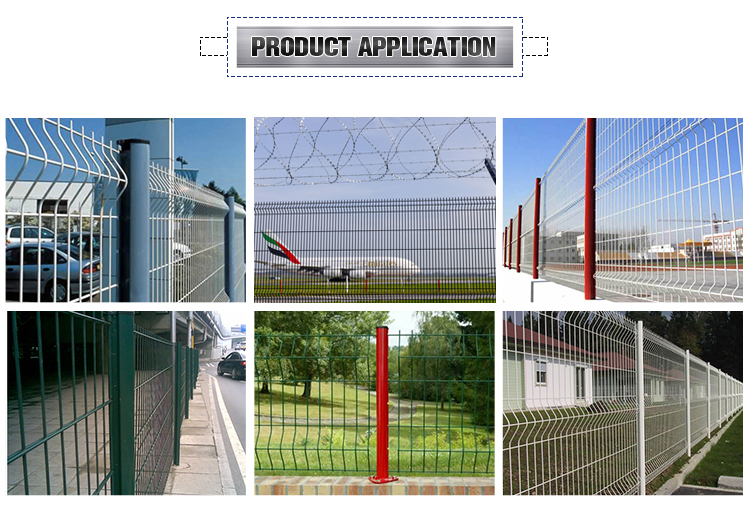 3d Welded Wire Mesh Fence Panel In 6 Gauge