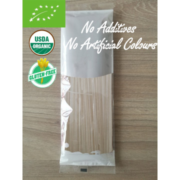 Pasta Beras Bebas Gluten Organik (1,05 ± 0,05mm)