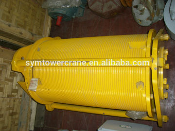 tower crane trolley winch drum